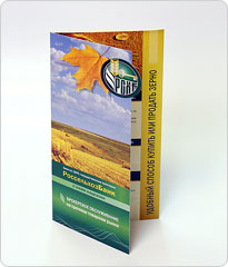 Рекламный буклет, разработка, изготовление и цифровая печать буклетов